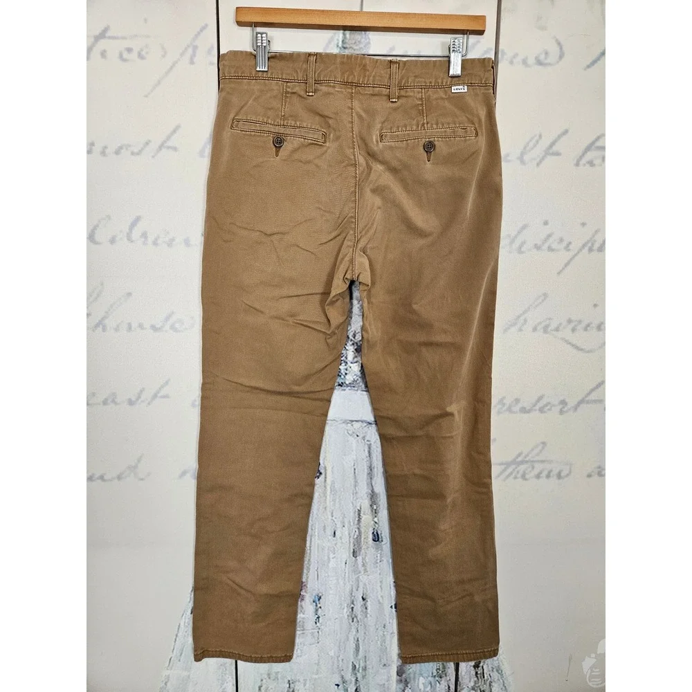 Levi Strauss & Co Mens XX Chino Slim Fit Pants Brown Tan‎ 30x32